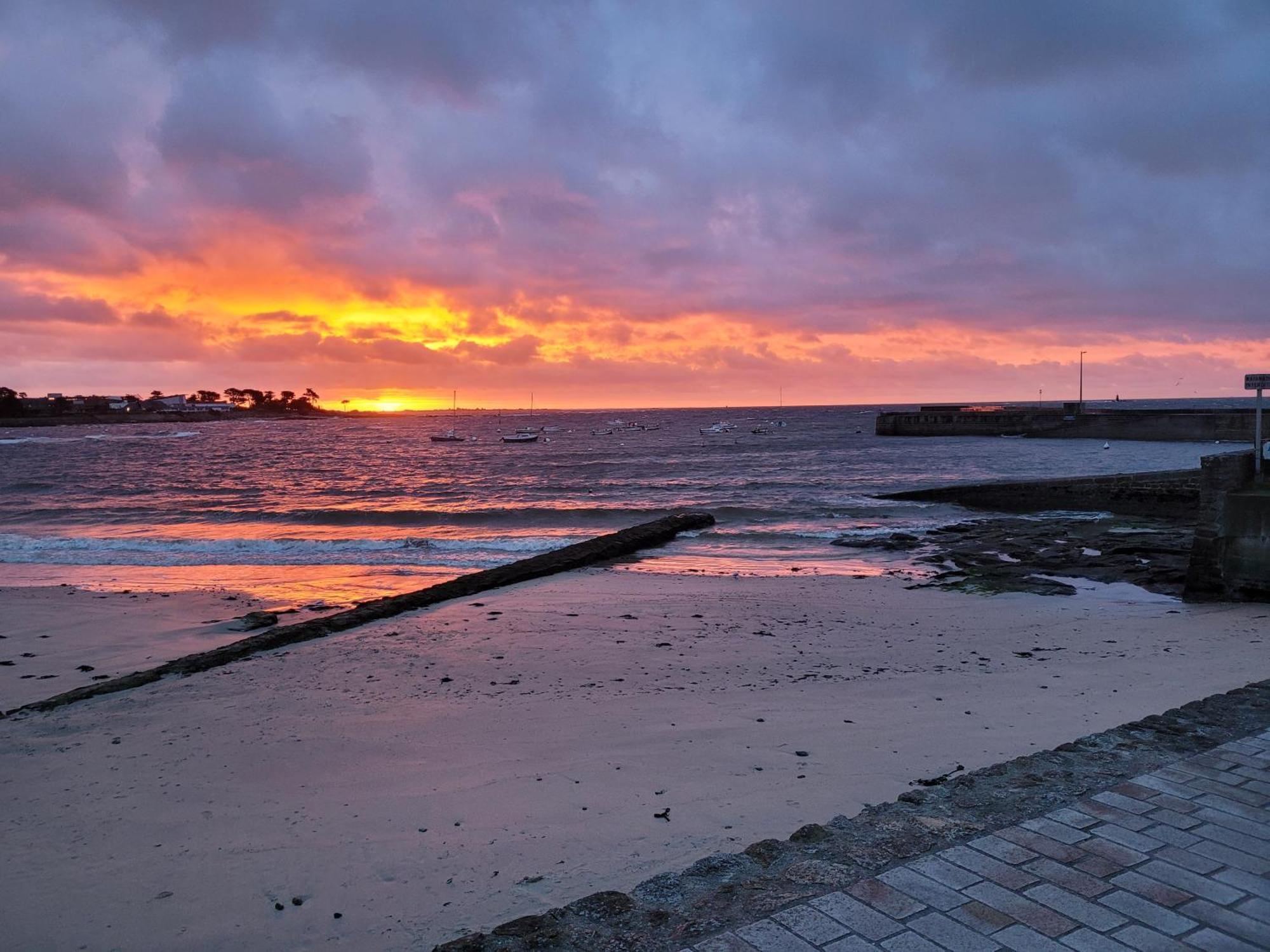 Apartament A Deux Pieds De L'Ocean ! Larmor-Plage Zewnętrze zdjęcie